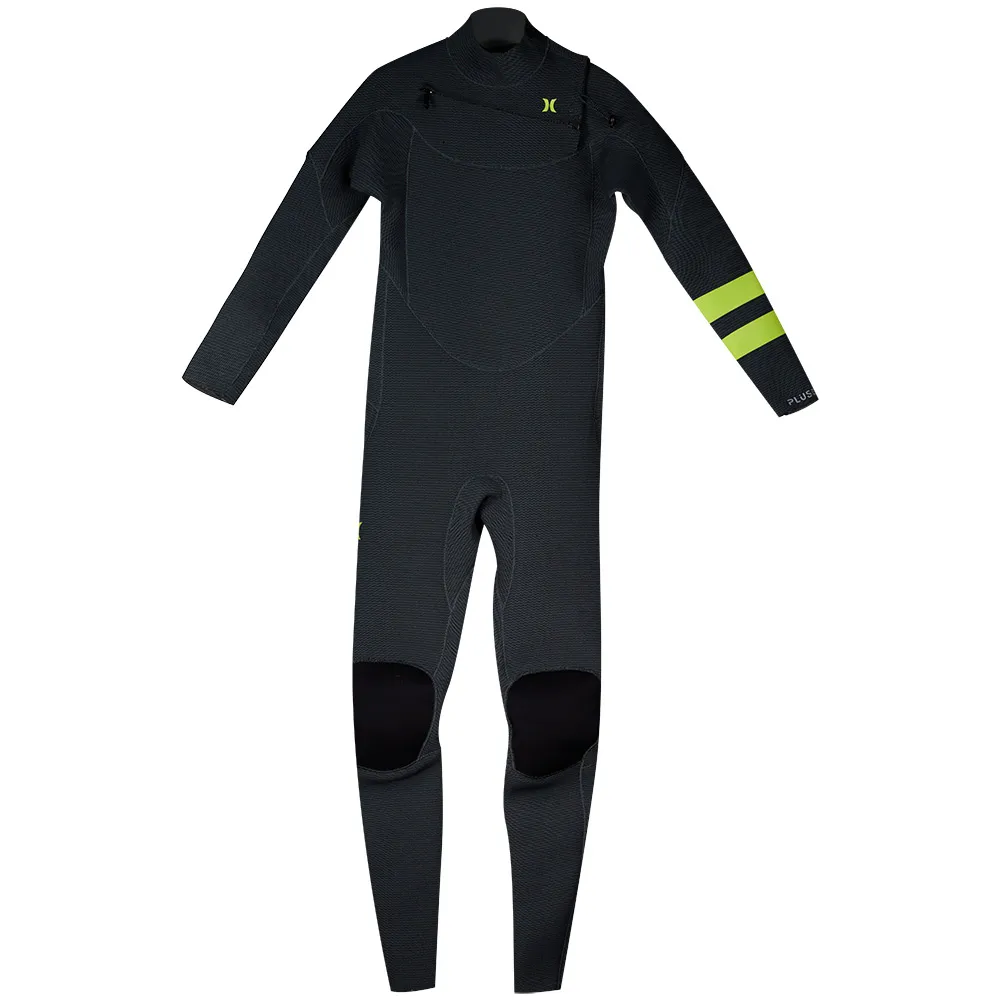 Hurley Fato de neoprene de manga comprida com fecho no peito Plus 3/2 mm