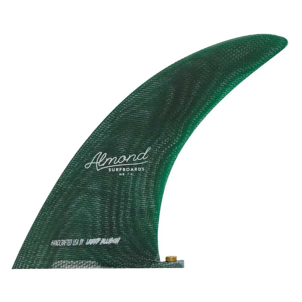 Almond Quilha flex fin 7 green+red limited edition