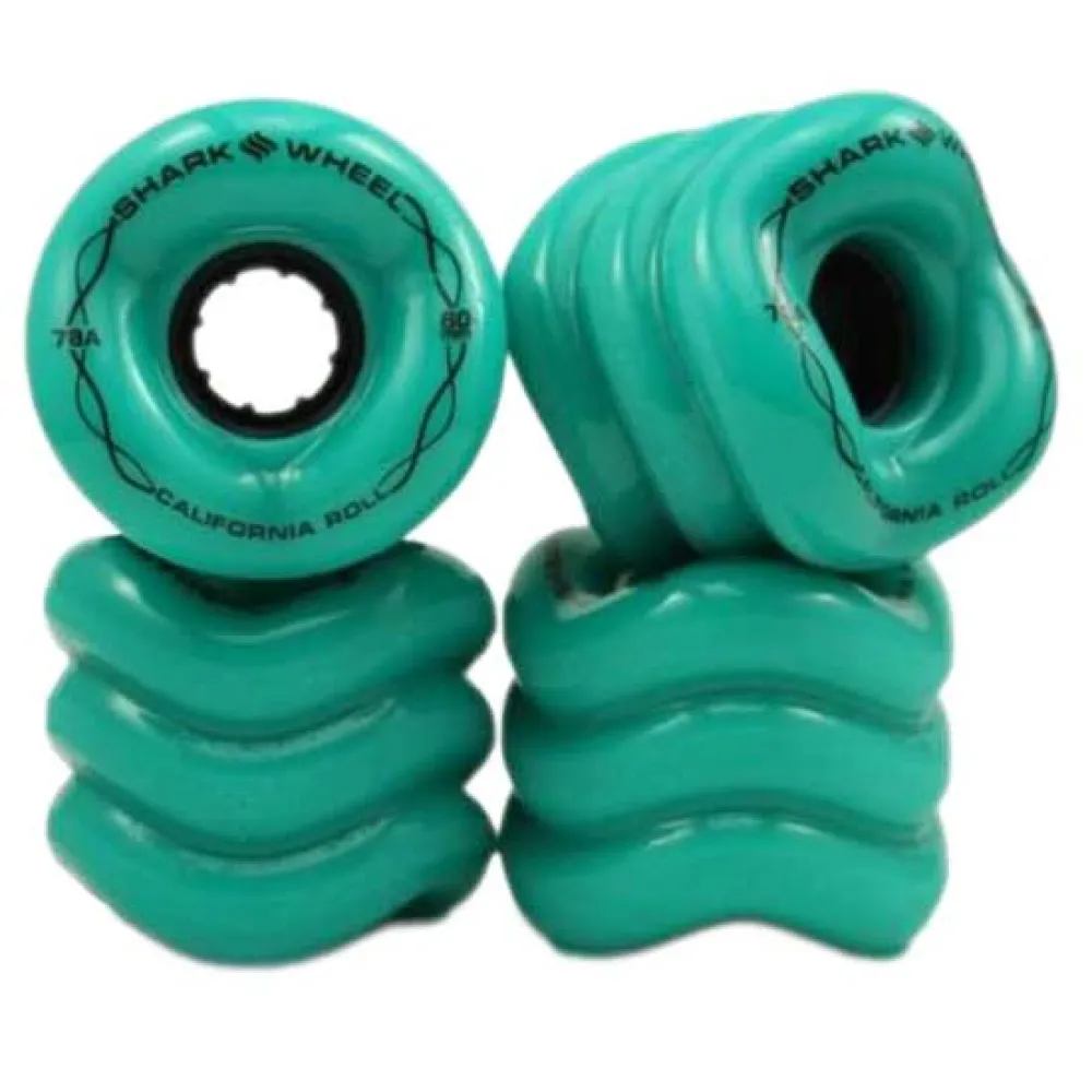Shark wheel Roda de longboard California roll