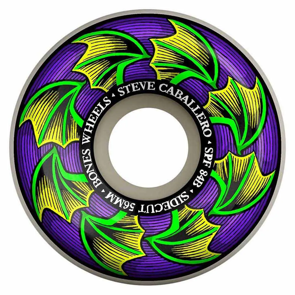 Bones Rodas de skate Caballero bat wings sidecuts skatepark formula