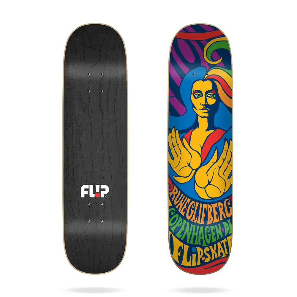 Flip Skate deck Mother earth glifberg 8.6´´x32.42´´