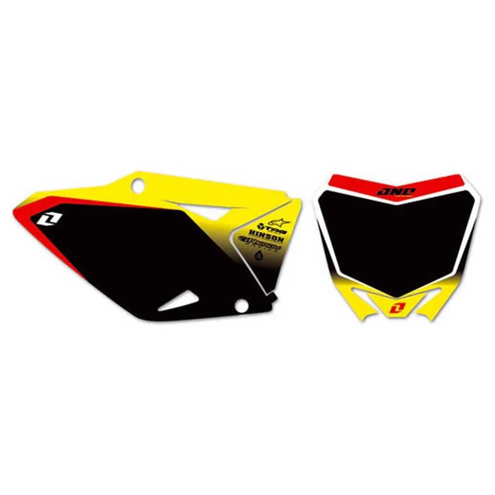 One industries Adesivos de placa Suzuki RM-Z 250 2010