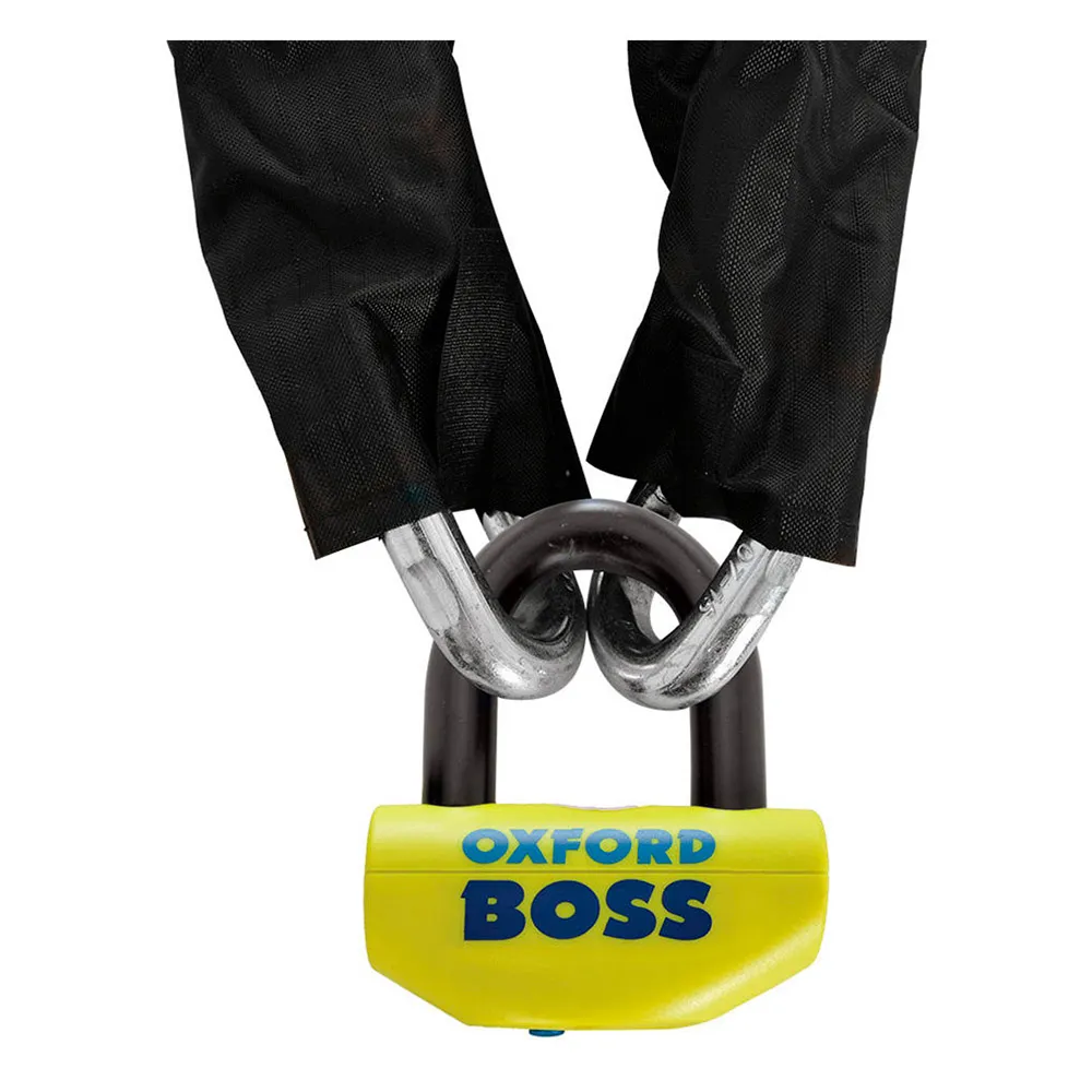 Oxford Cadeado de corrente Bigboss 12 mm x 2 m