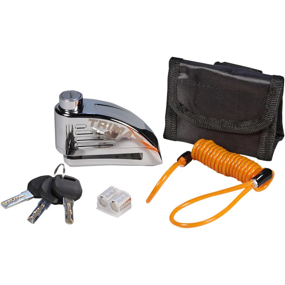 Trimax locks Cadeado de disco com alarme TAL88