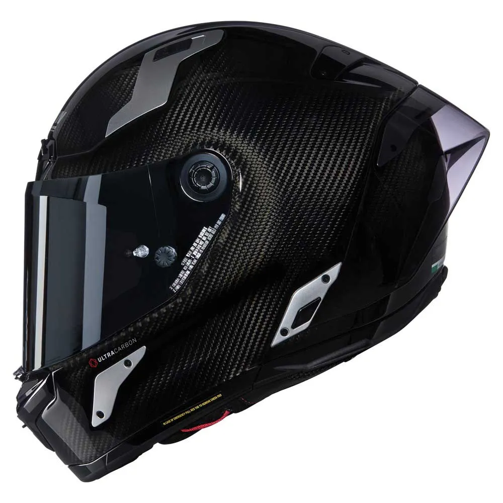 Nolan Capacete integral X-804 RS Ultra Carbon Argento