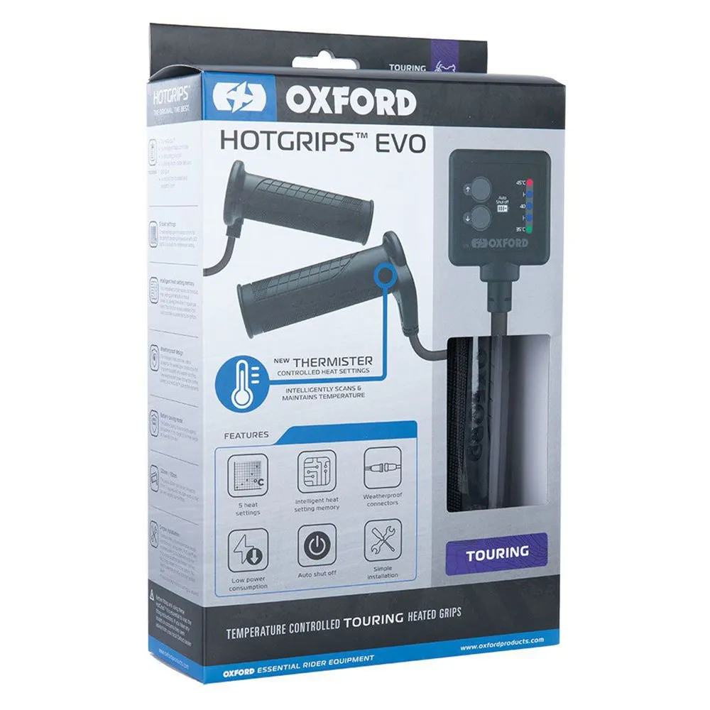 Oxford Manoplas aquecidas Evo Touring Automatic Thermostat