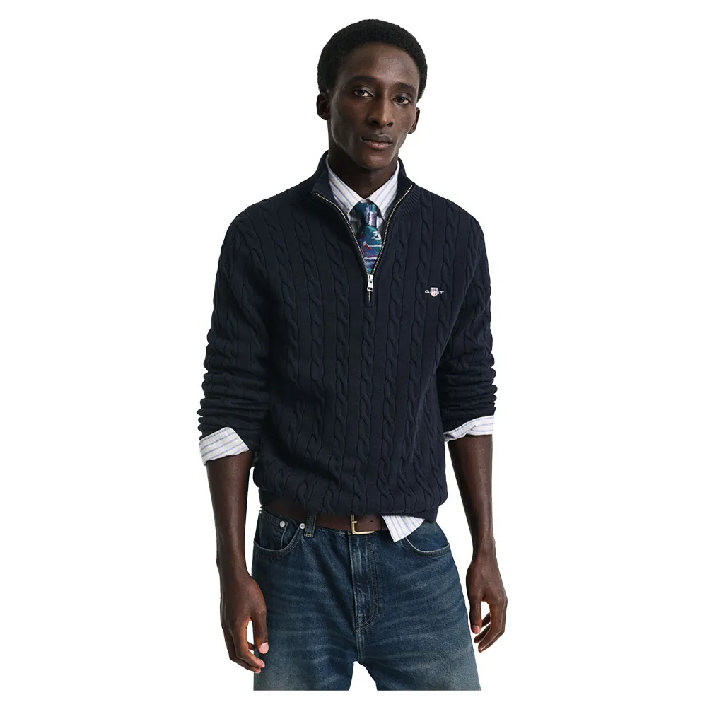 Gant Suéter com meia-zíper 8050603