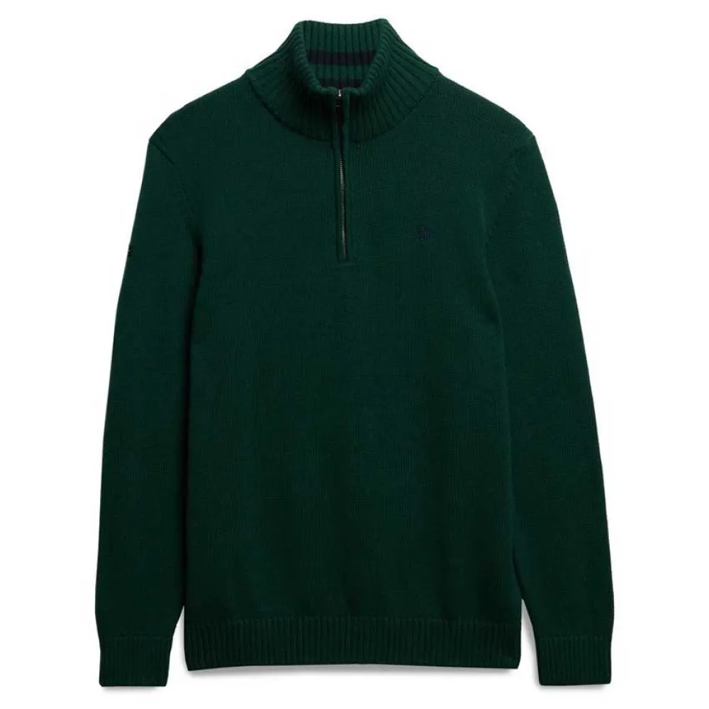 Superdry Suéter com meia-zíper M6110706A