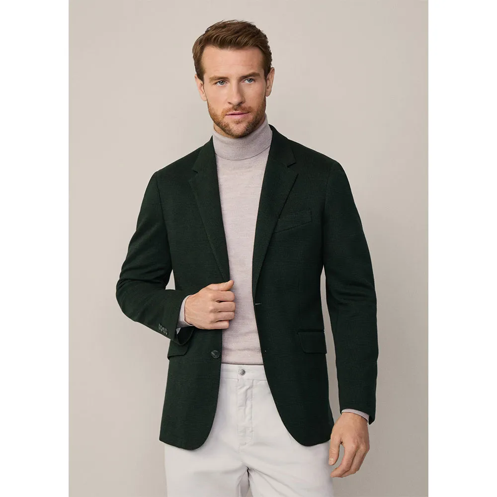 Hackett Blazer Green Gchk Cc