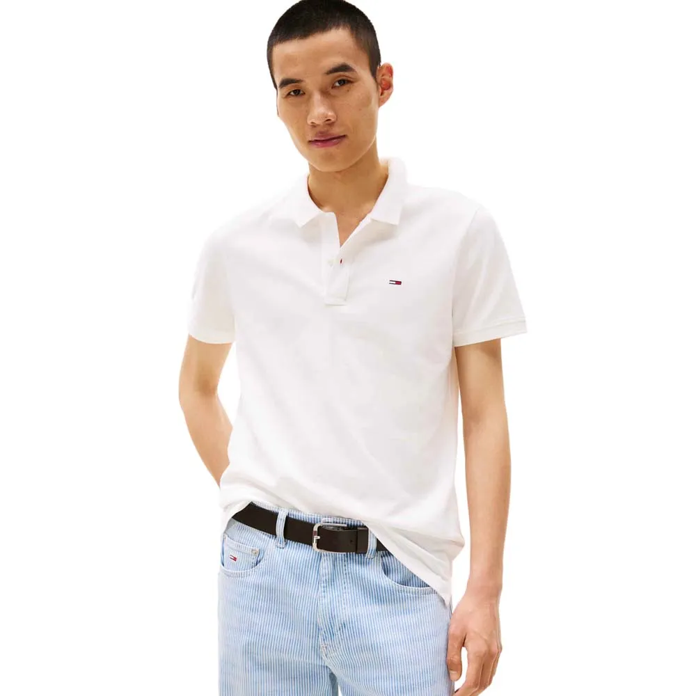 Tommy jeans Polo de manga curta Placket Slim Fit