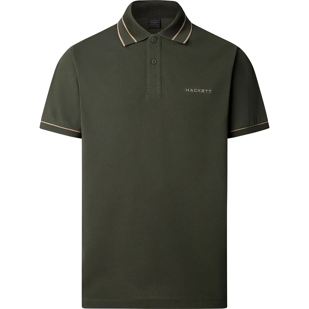 Hackett Polo de manga curta Manor Tipped