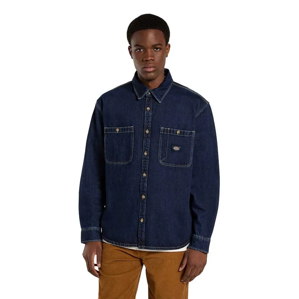 Dickies Camisa de manga comprida Mechanic Denim