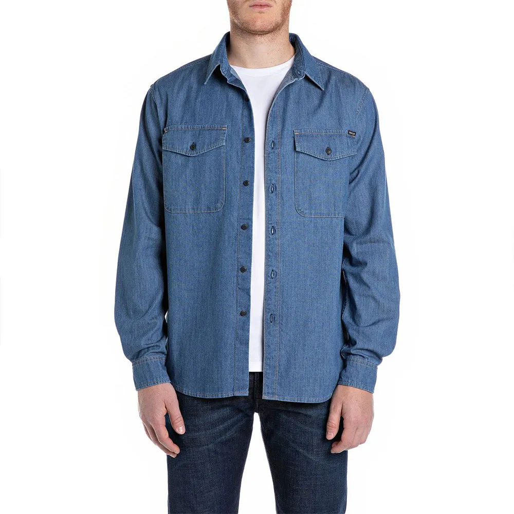 Replay Camisa de manga comprida M4124.000.860B06
