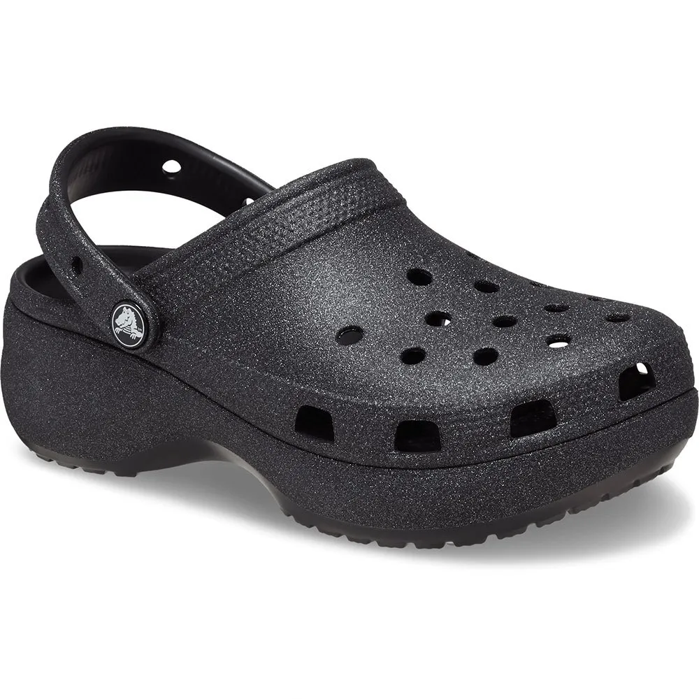 Crocs Tamancos Classic Platform Glitter