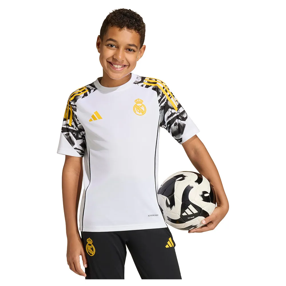 adidas Camiseta de manga curta júnior Treinamento Real Madrid 25/26 Avengers Tiro Competition