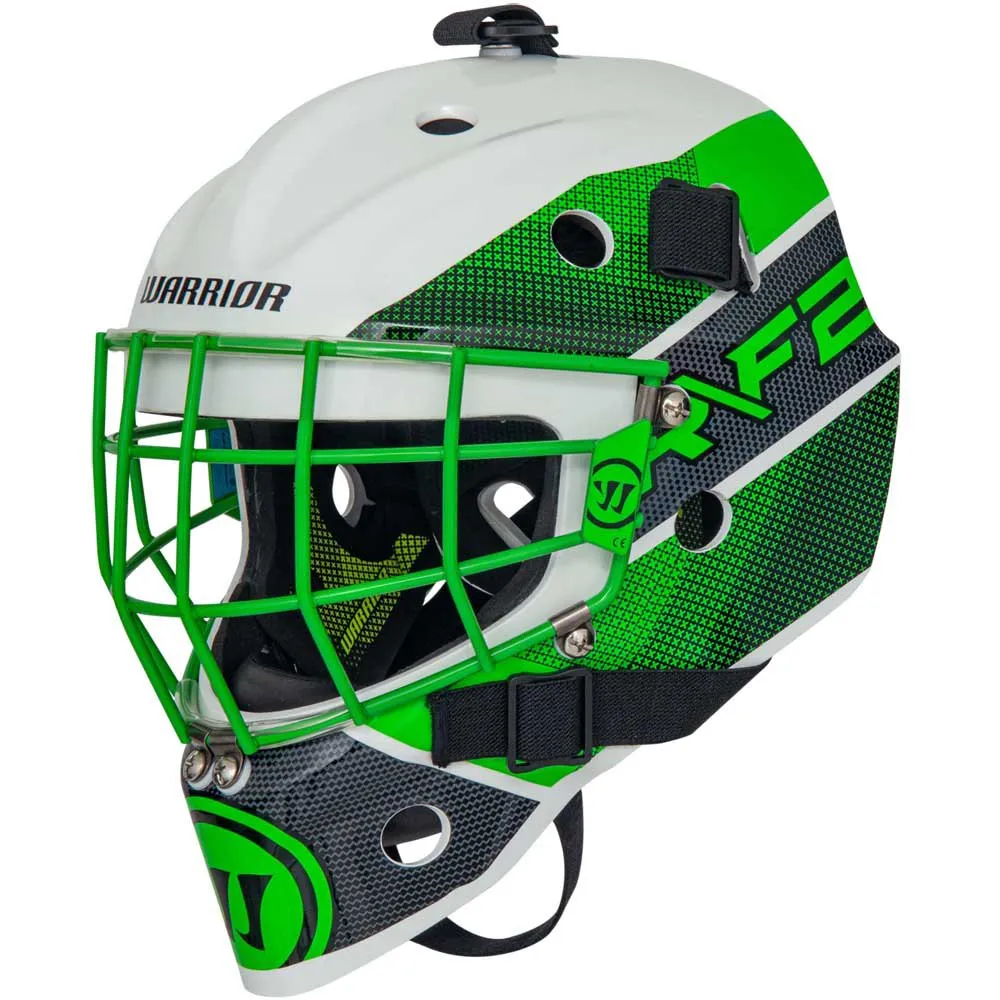 Warrior Máscara de goleiro de hóquei F2E Certified Square Bar junior