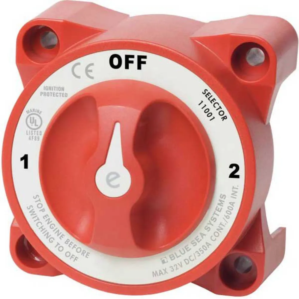 Blue sea systems Interruptor de bateria 0-1-2