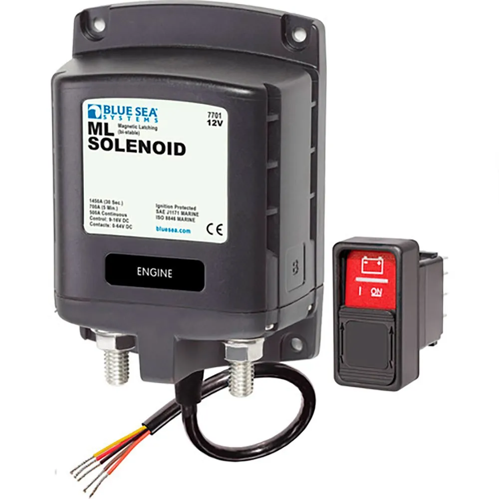 Blue sea systems Módulo de interruptor de bateria biestável ML 12V