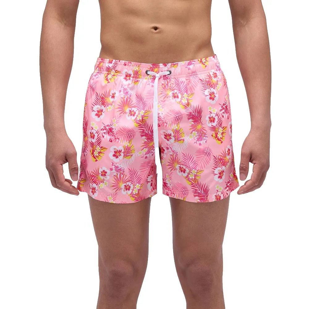 Sundek Calção de banho Elastic waist and dreamy hawaii print