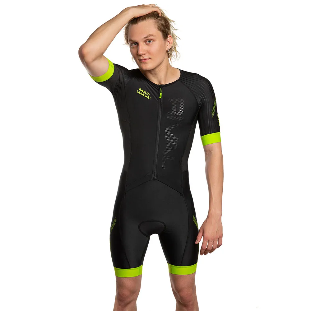 Madwave Trisuit de manga curta Rival STY