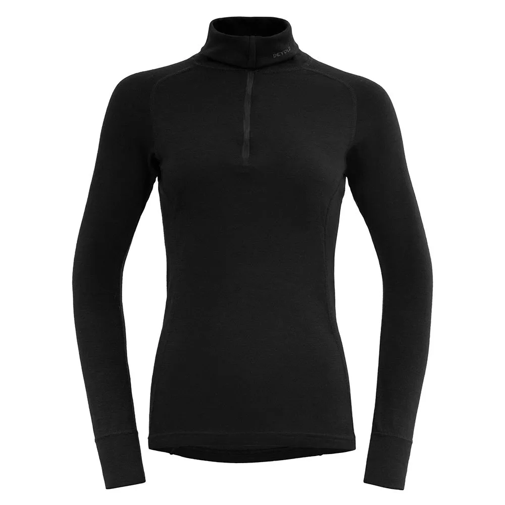 DEVOLD OF NORWAY Camiseta de manga comprida com meia-zíper Duo Active Merino 205