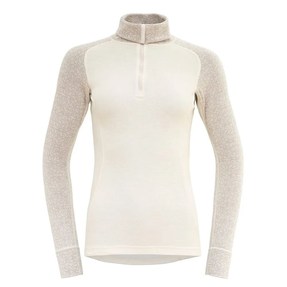 DEVOLD OF NORWAY Camiseta de manga comprida com meia-zíper Duo Active Merino 205