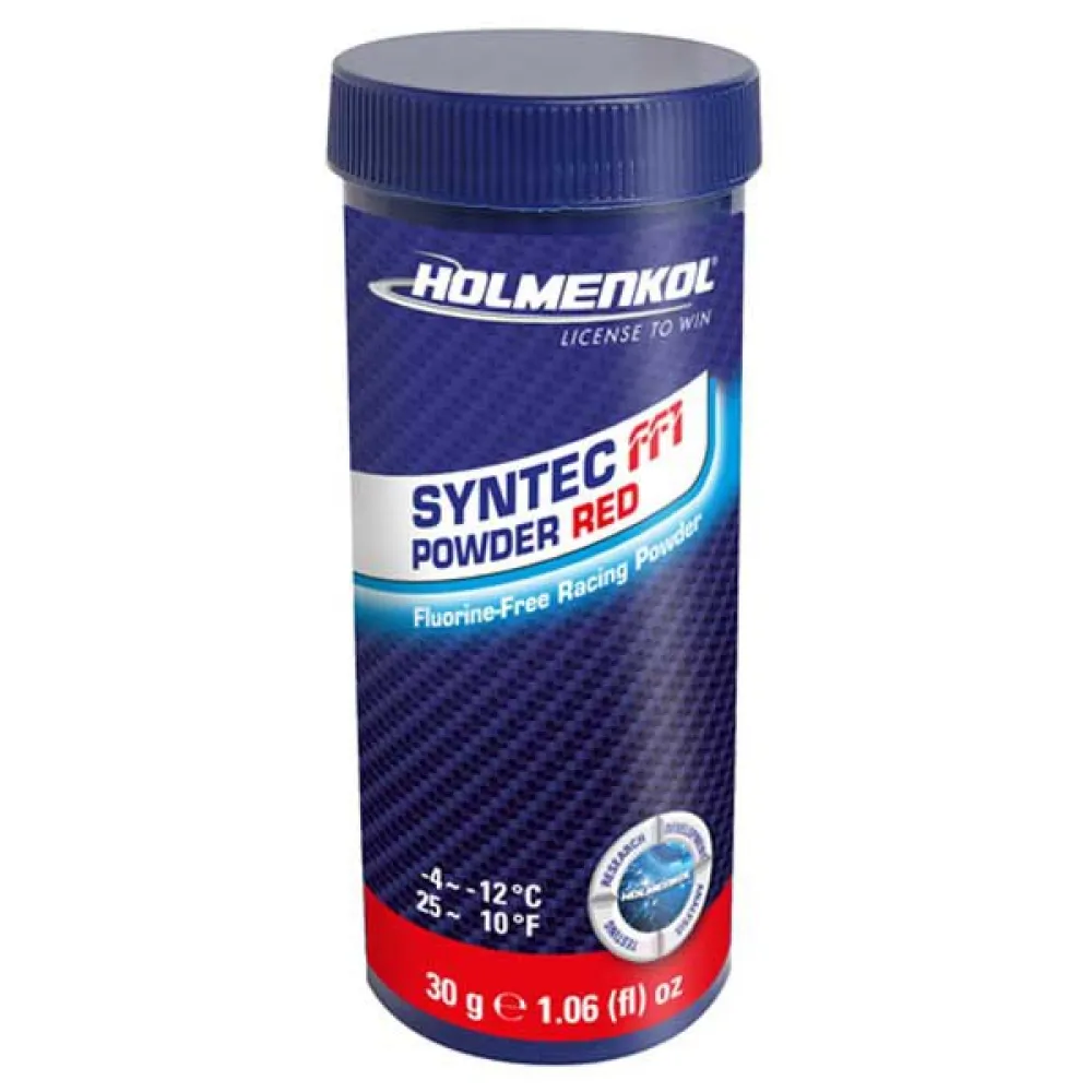 Holmenkol Cera em pó Syntec FF1 -4ºC/-12ºC 30g