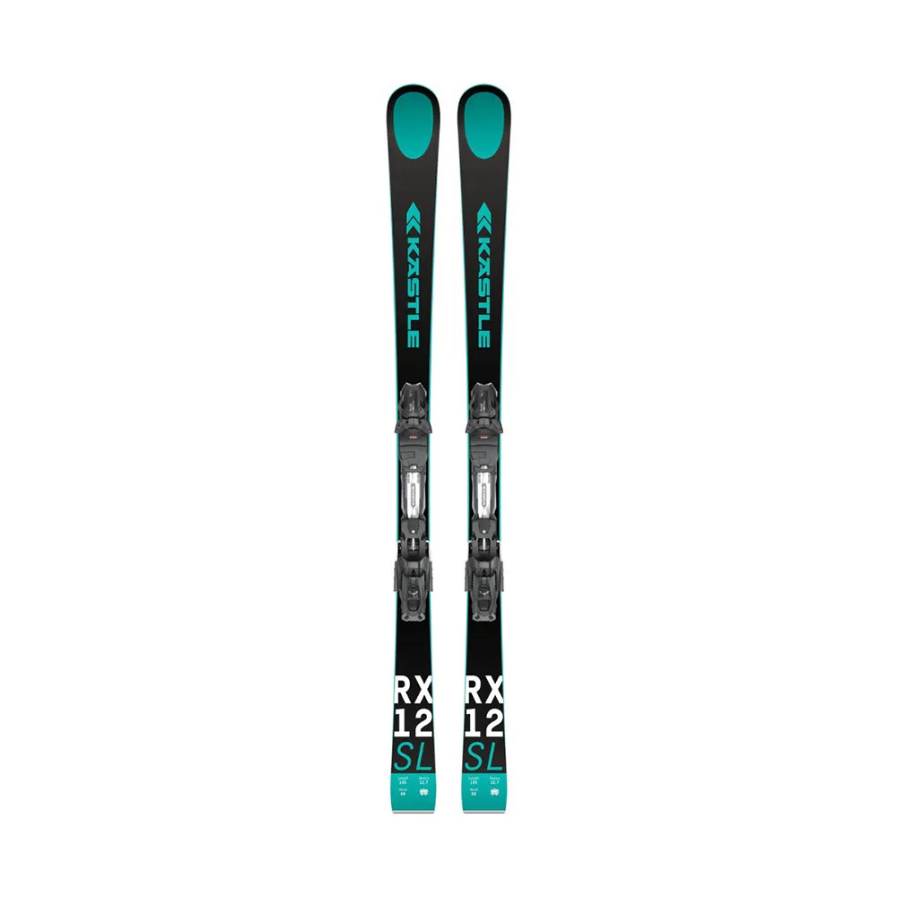 Kastle Pacote de esquis alpinos Rx12 sl+k12 tri gw