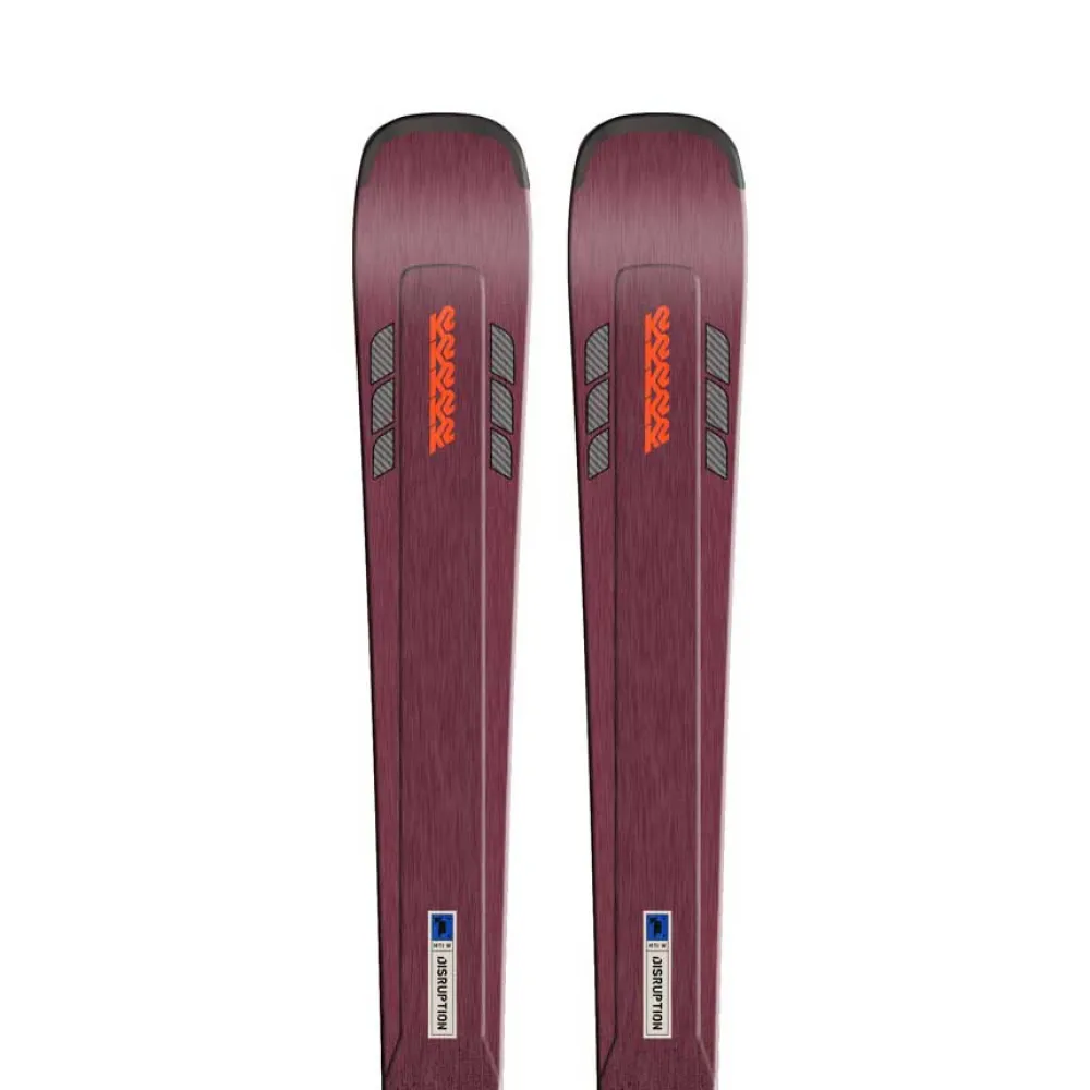 K2 Pacote de esquis alpinos Disruption mti w+Erc 11 tcx light quikclik