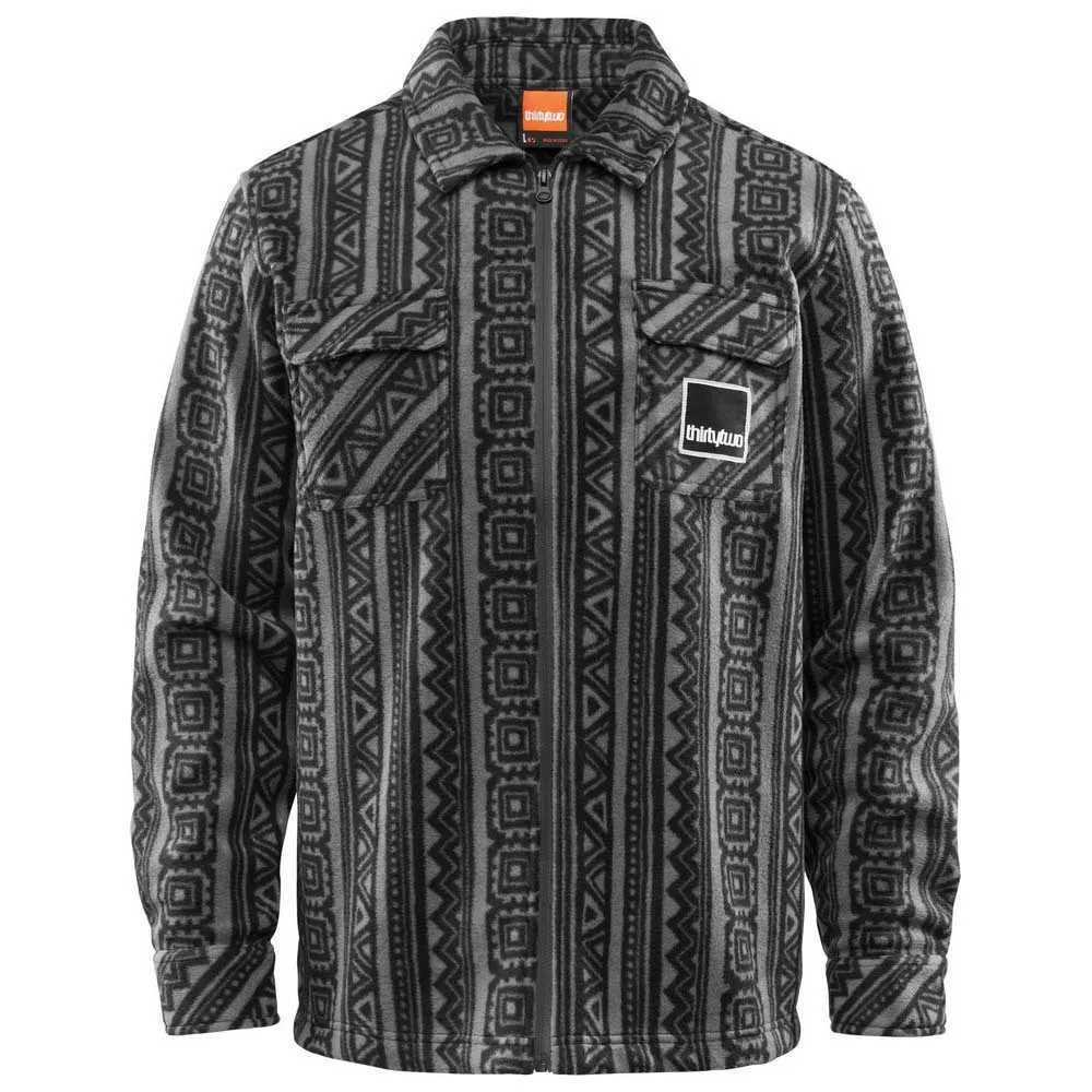 Thirtytwo Camisa de manga comprida Rest Stop Zip Up