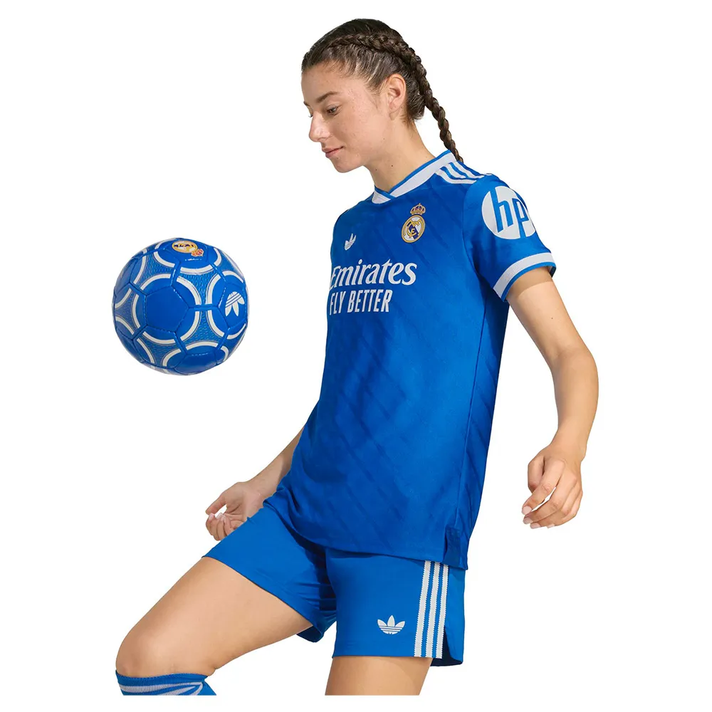 adidas Camiseta de manga curta feminina Terceira Real Madrid 25/26 Authentic