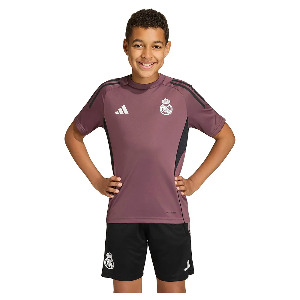 adidas Camiseta de manga curta júnior Treinamento Real Madrid 25/26 Tiro Competition