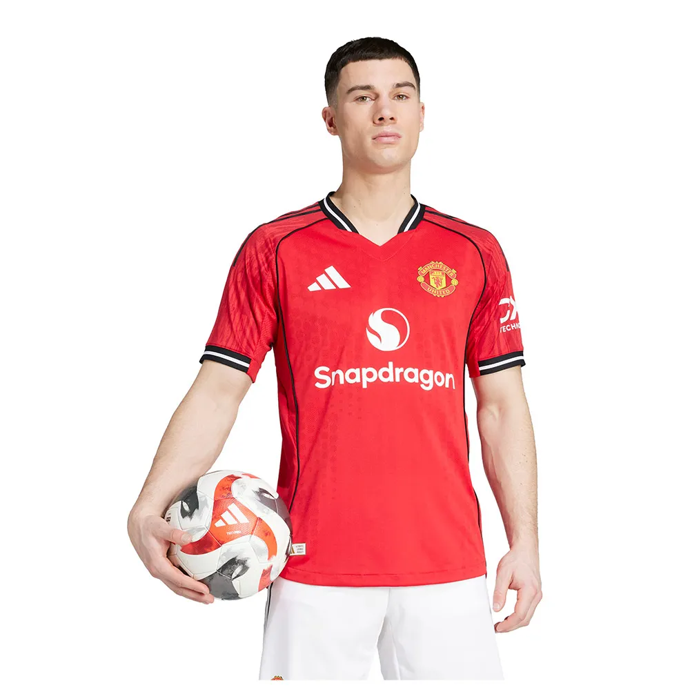 adidas Camiseta de manga curta Casa Manchester United 25/26 Authentic