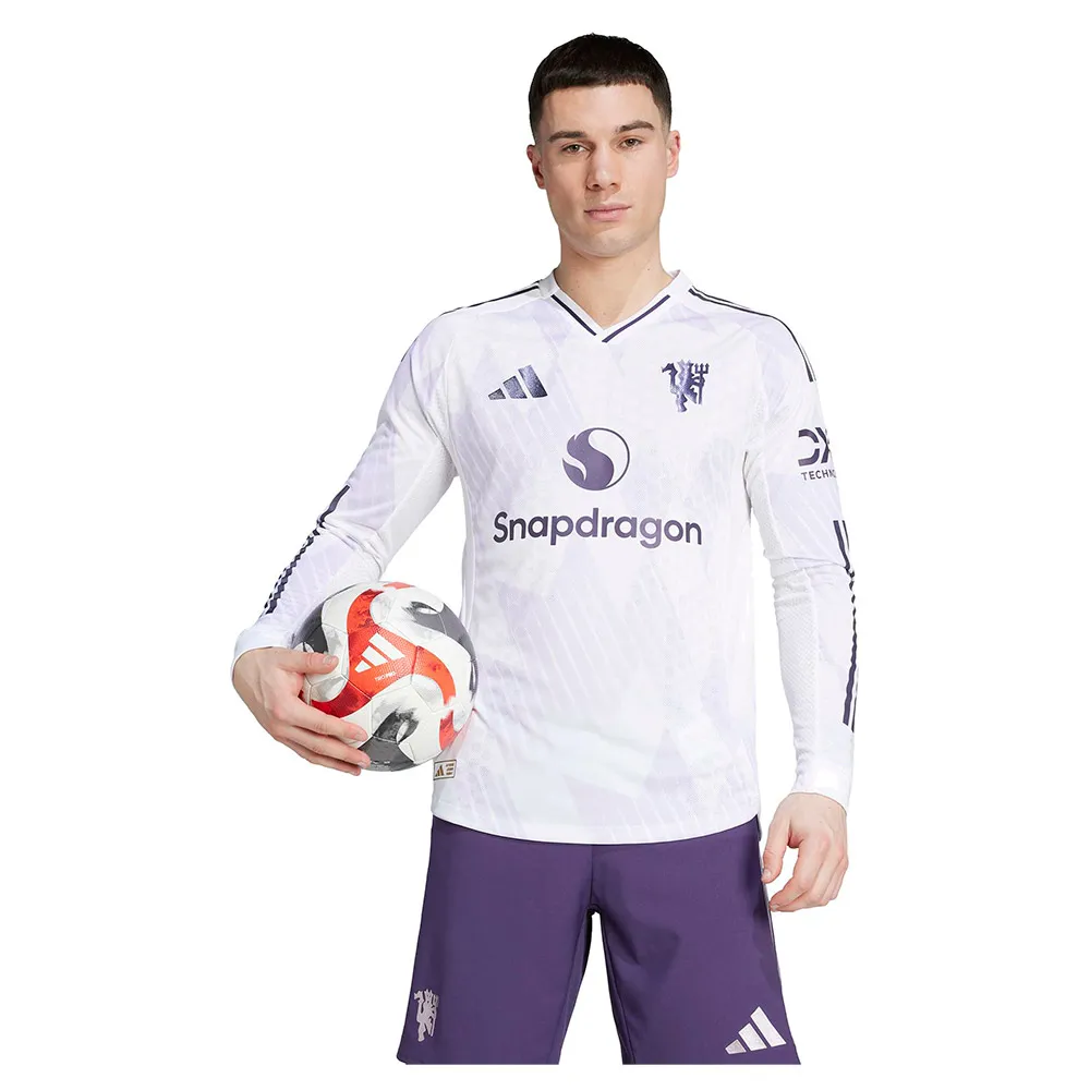 adidas Camiseta de manga comprida Visitante Manchester United 25/26 Authentic