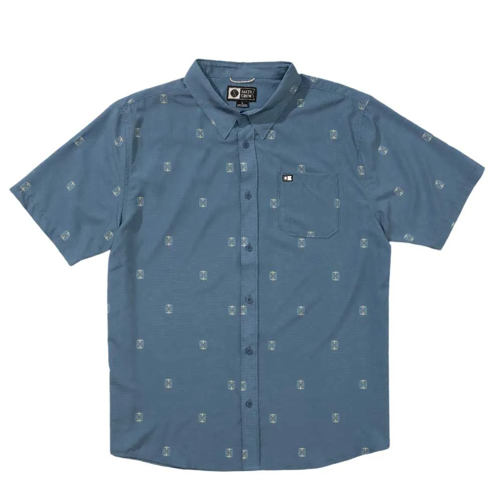 Salty crew Camisa de manga curta Breezer perf button up
