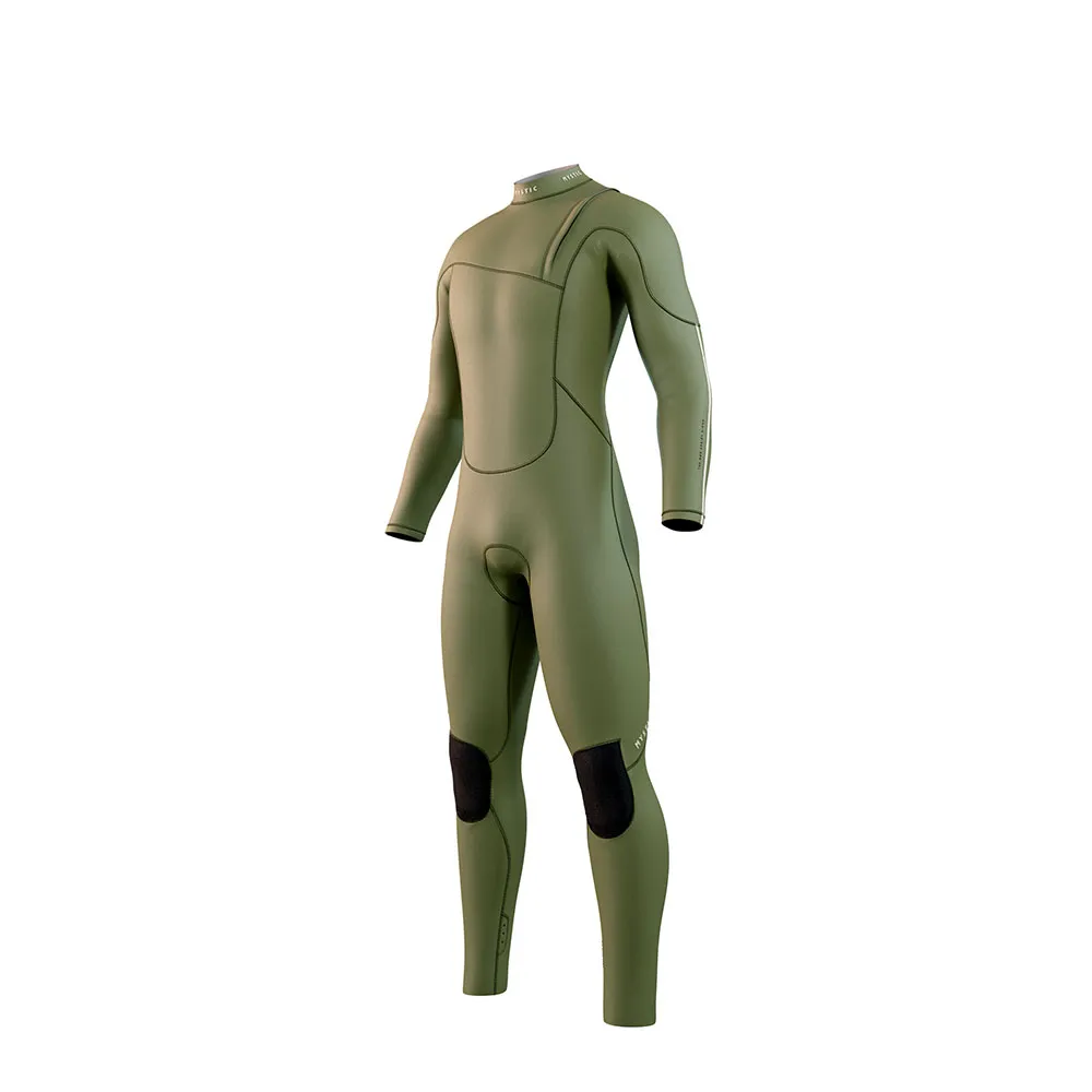 Mystic Fato de neoprene de manga comprida com fecho no peito The one fullsuit 3/2mm