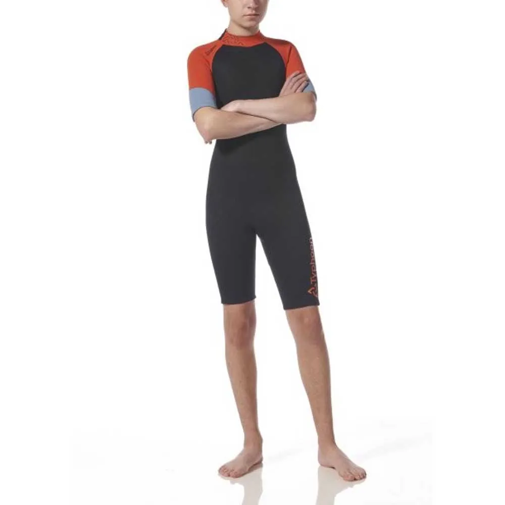 Typhoon Junior Shorty com fecho de correr nas costas Essential 3 mm
