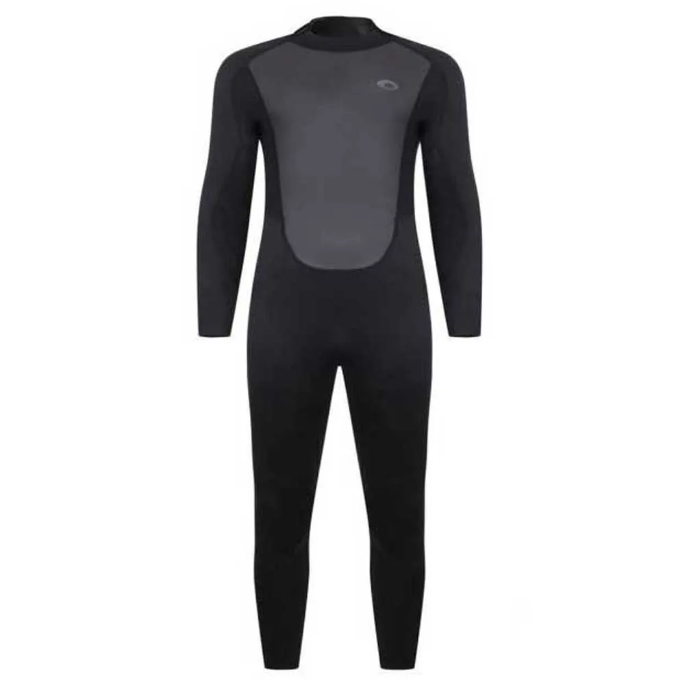 Typhoon Fato de neoprene de manga comprida com fecho nas costas Storm 3