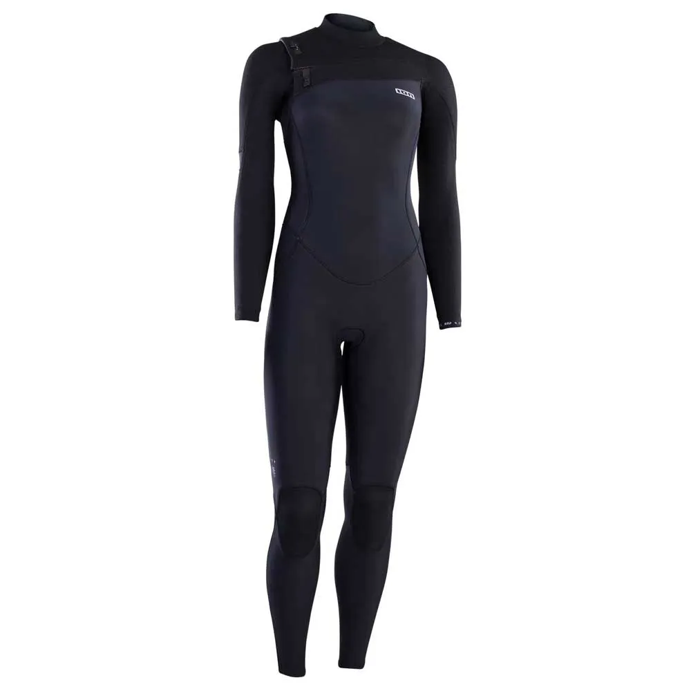 ION Fato de neoprene com fecho frontal e manga comprida para mulher Amaze amp 4/3