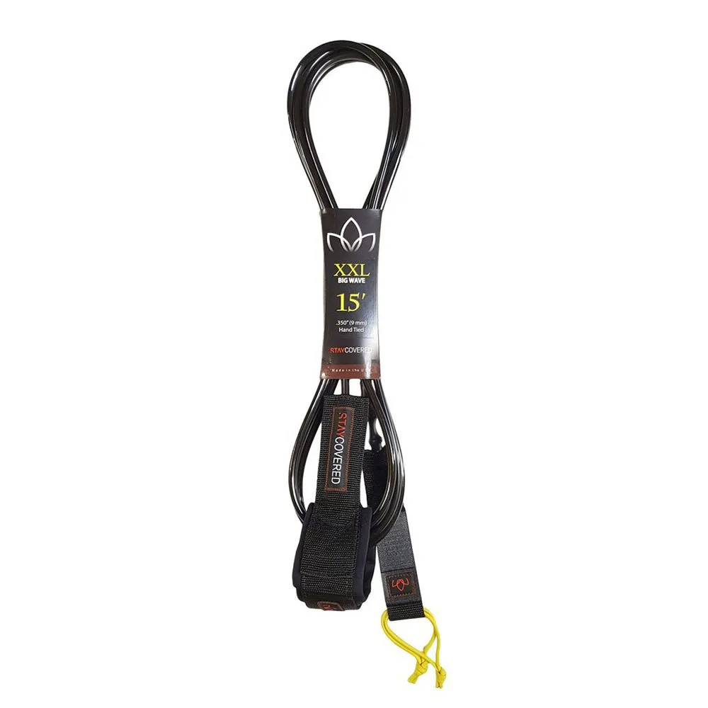 Stay covered Leash de surf XXL Big Wave Surf 8 mm