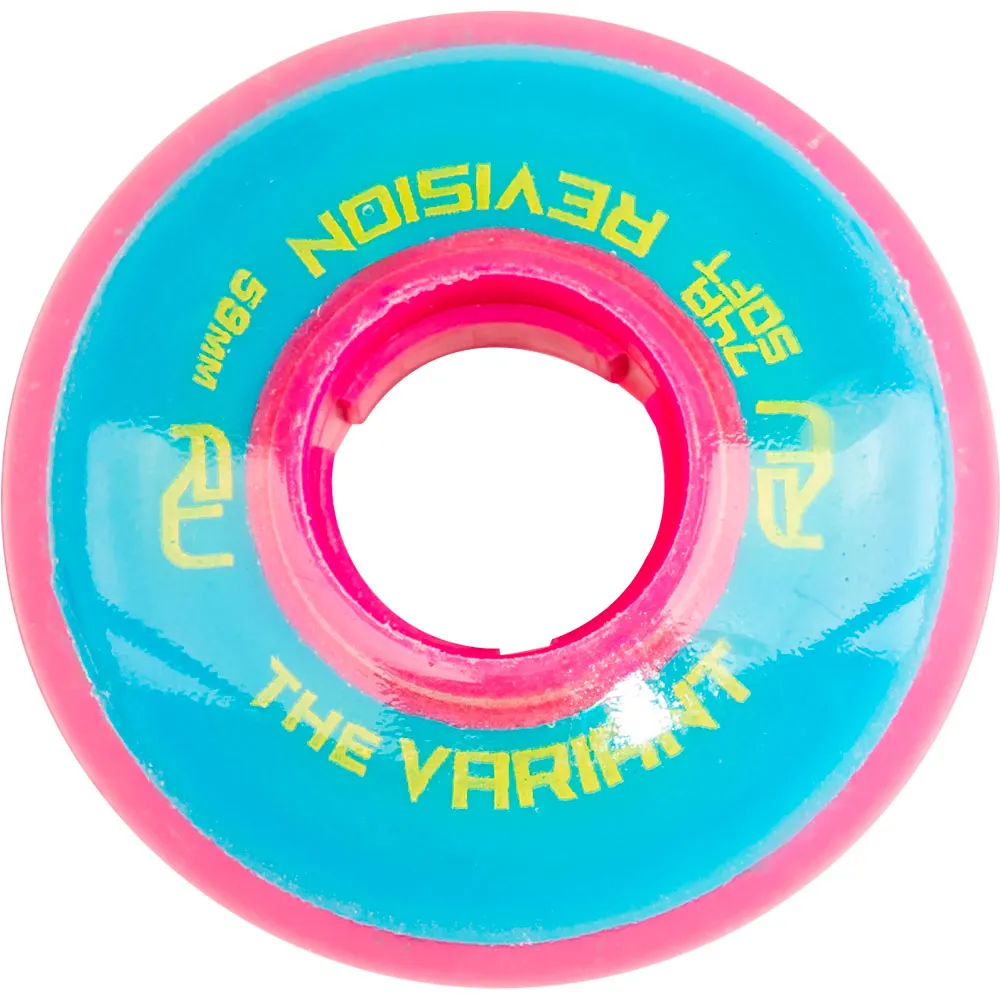 Revision Rodas de patins Variant soft 4 unidades
