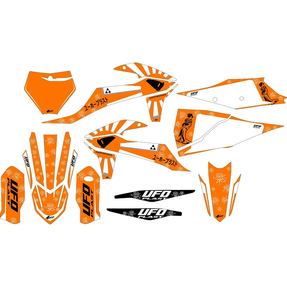 UFO Autocolantes Akaishi Ktm