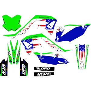 UFO Autocolantes Patriot Kawasaki