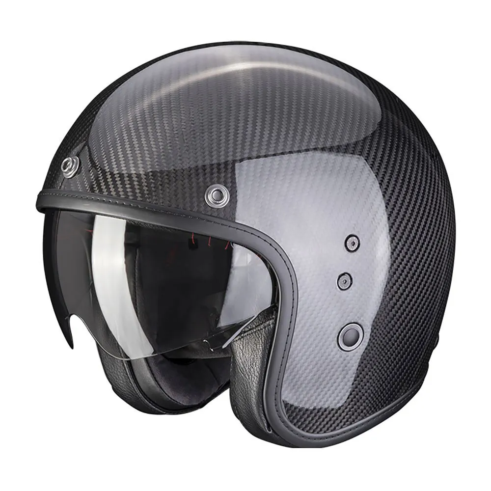 Scorpion Capacete aberto Belfast Carbon EVO