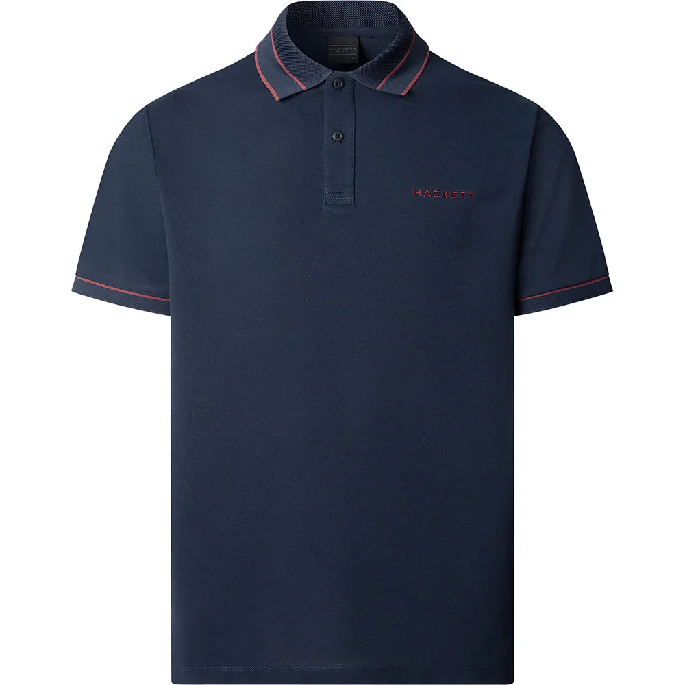 Hackett Polo de manga curta Manor Tipped