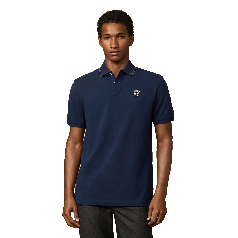 Hackett Polo de manga curta Heritage Badge