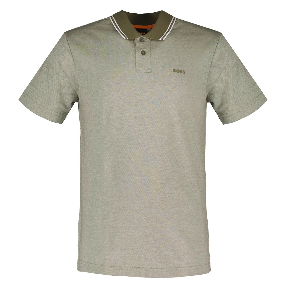 BOSS Polo de manga curta Pe Oxford New