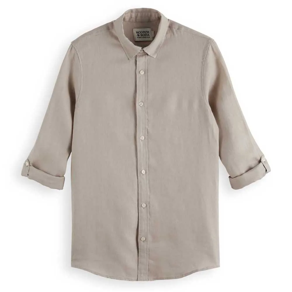 Scotch & soda Camisa de manga comprida Seasonal Corer Regular Fit