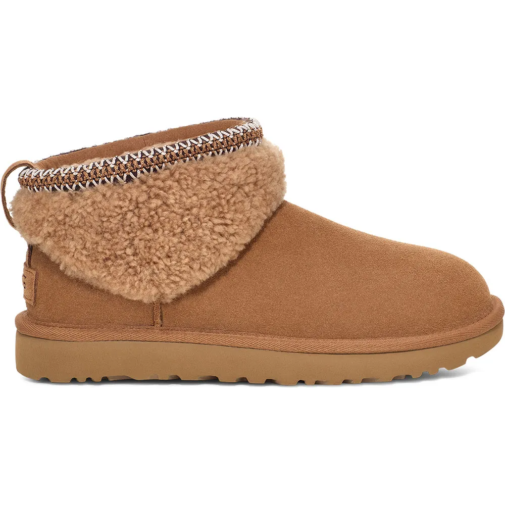 Ugg Botinhas Classic Ultra Mini Maxi Curly