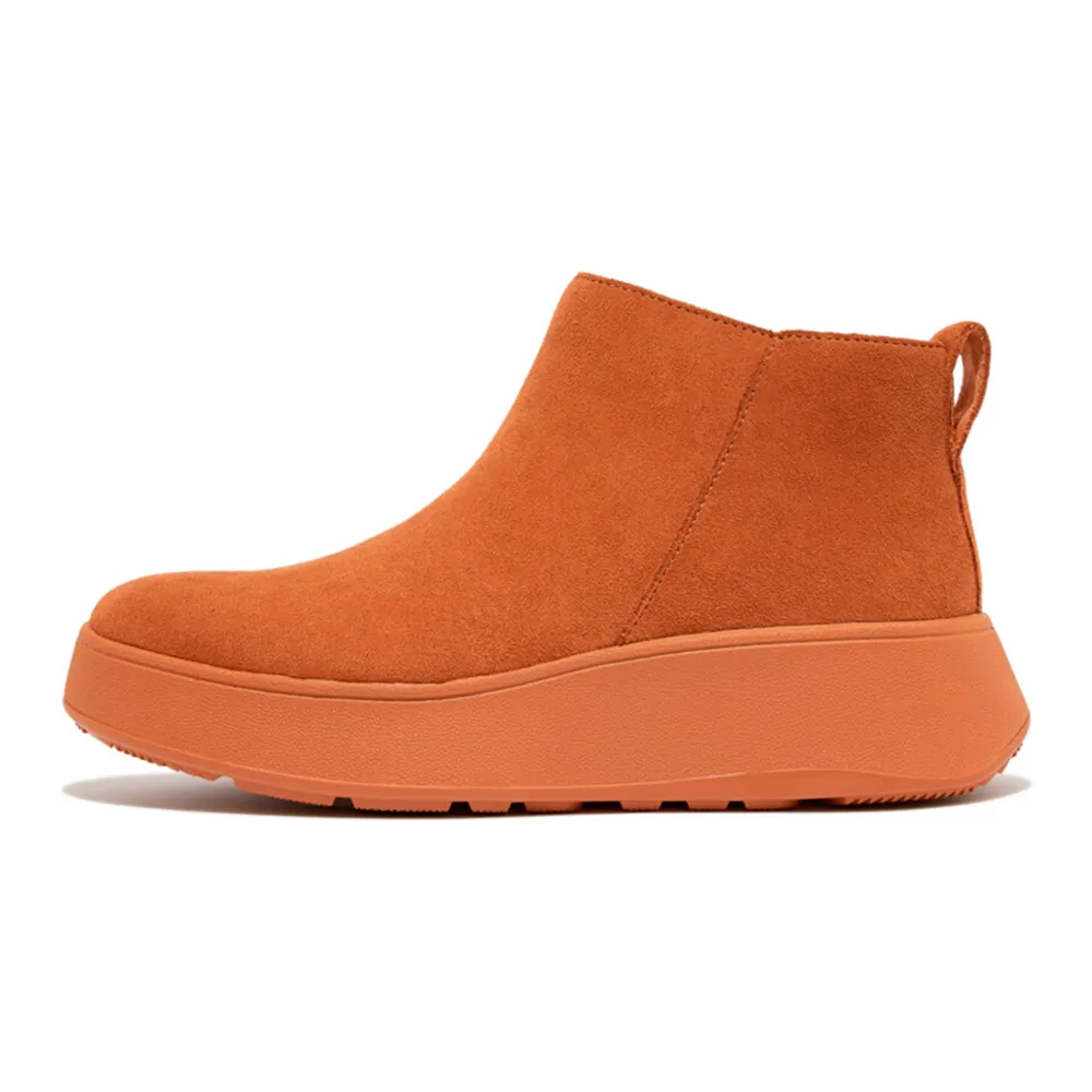 Fitflop Botas F-Mode Suede Flatform Zip Ankle